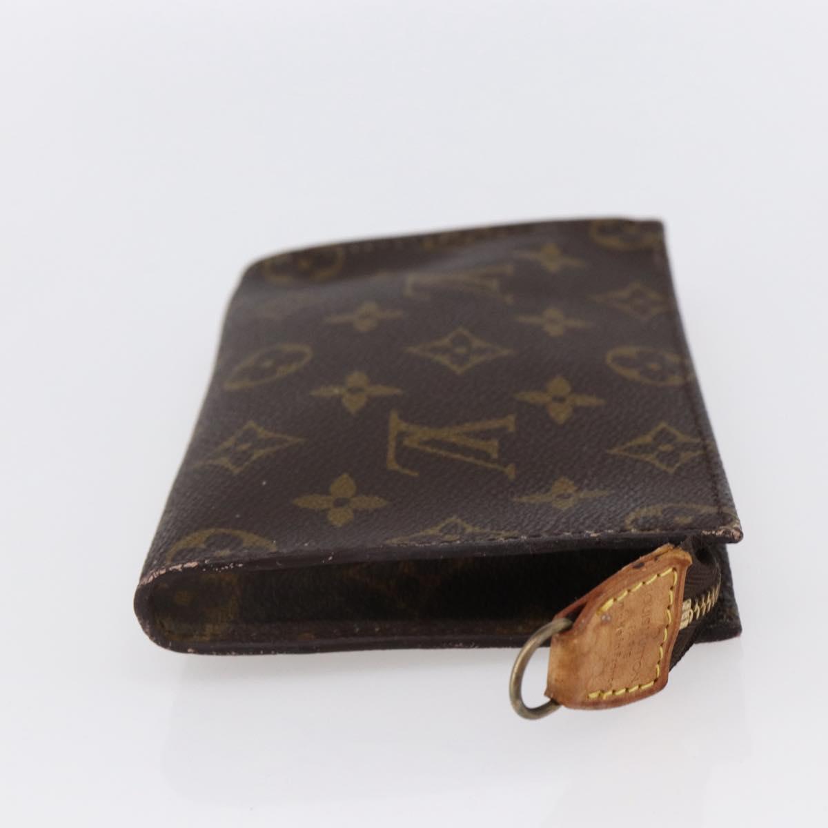 LOUIS VUITTON Monogram Bucket PM Accessory Pouch LV Auth am9557
