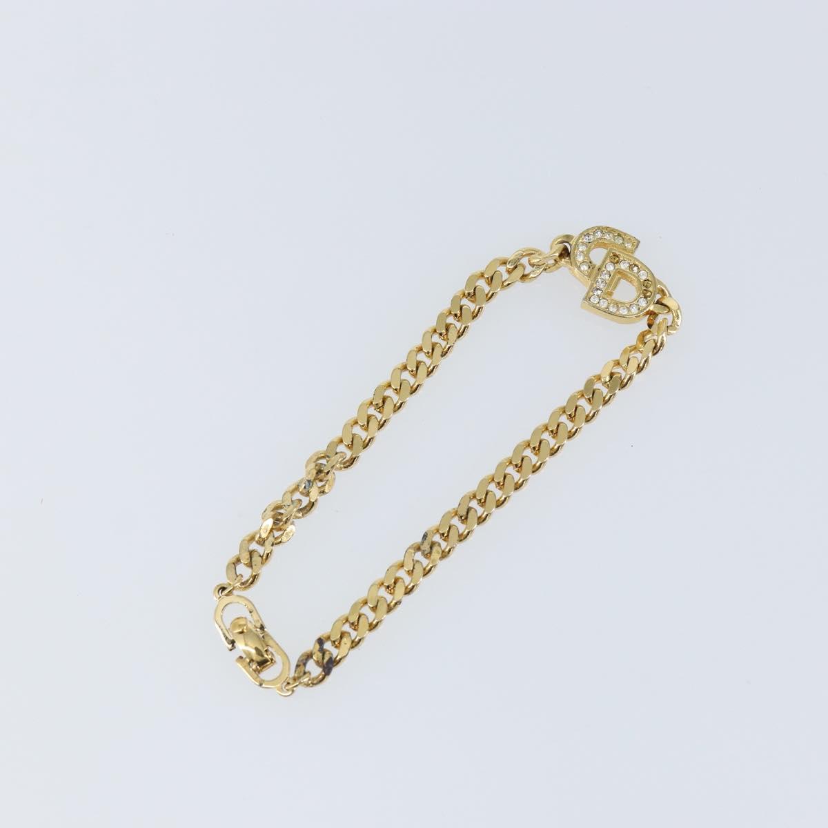 Christian Dior Bracelet metal Gold Auth am9559