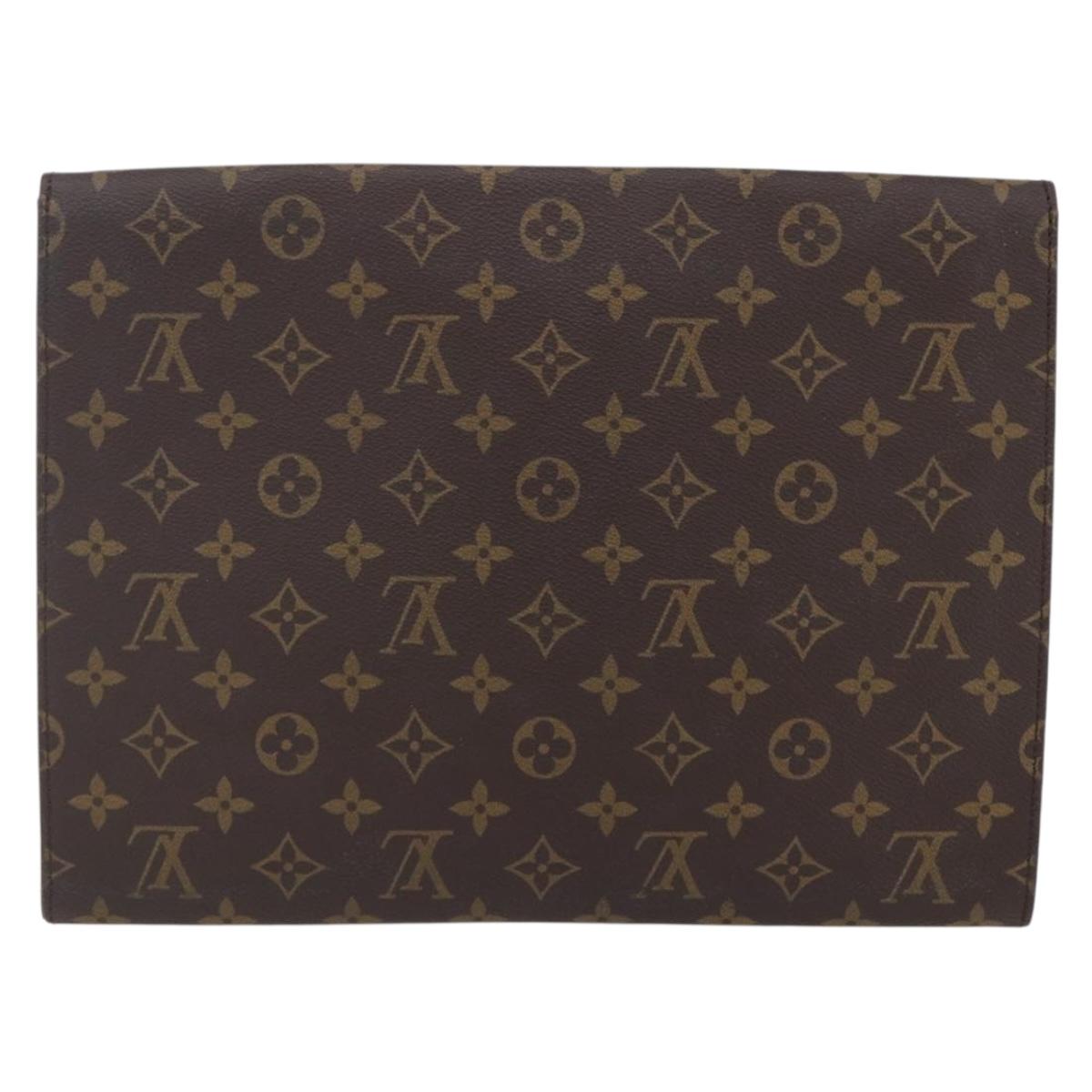 LOUIS VUITTON Monogram Jena Clutch Bag M51808 LV Auth am9565