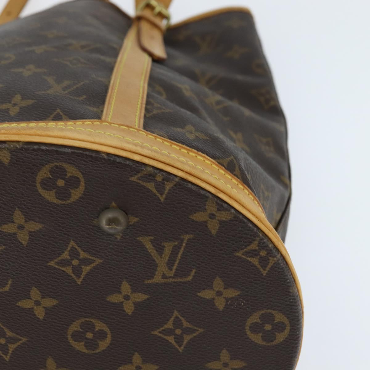 LOUIS VUITTON Monogram Bucket GM Shoulder Bag M42236 LV Auth am9566