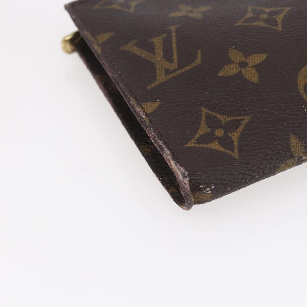 LOUIS VUITTON Monogram Bucket GM Accessory Pouch LV Auth am9567