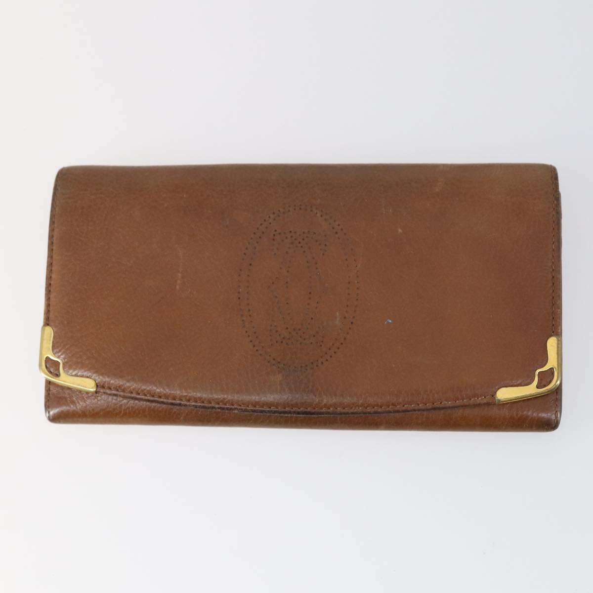 GOYARD Gucci Cartier Fendi Micro GG Canvas Leather 5 Set Black Beige Auth am9585