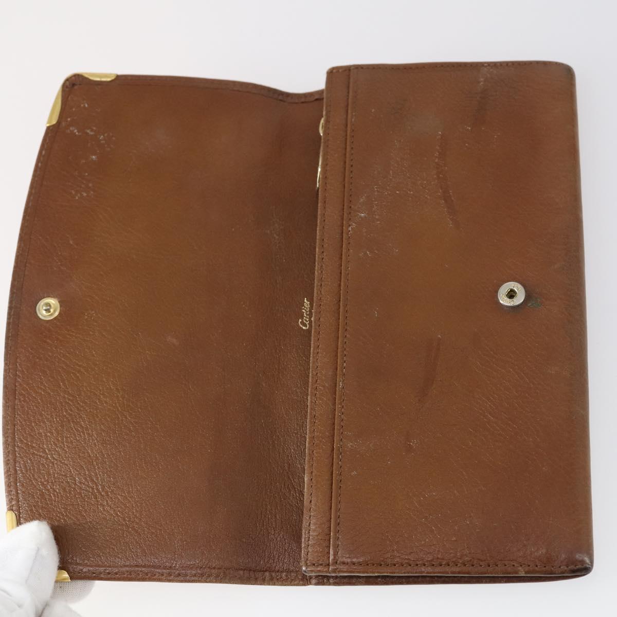 GOYARD Gucci Cartier Fendi Micro GG Canvas Leather 5 Set Black Beige Auth am9585