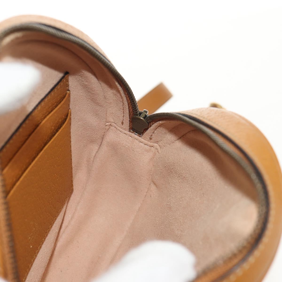 GUCCI Micro GG Supreme Disney Chain Mini Backpack PVC Beige 603730 Auth am9593M