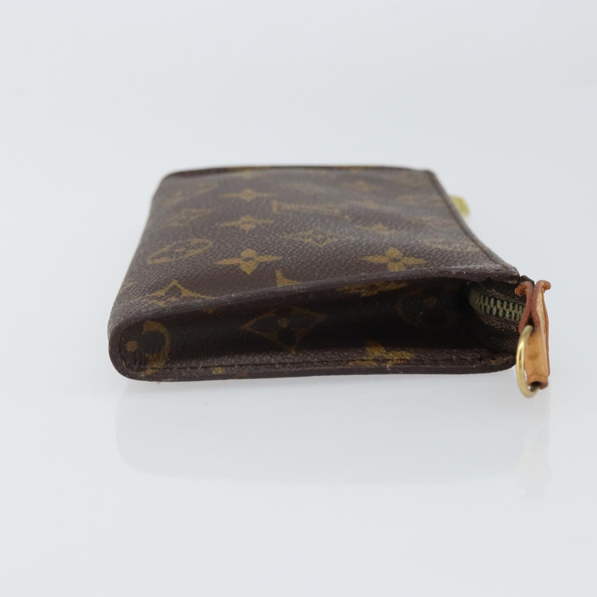 LOUIS VUITTON Monogram Bucket GM Accessory Pouch LV Auth am9606