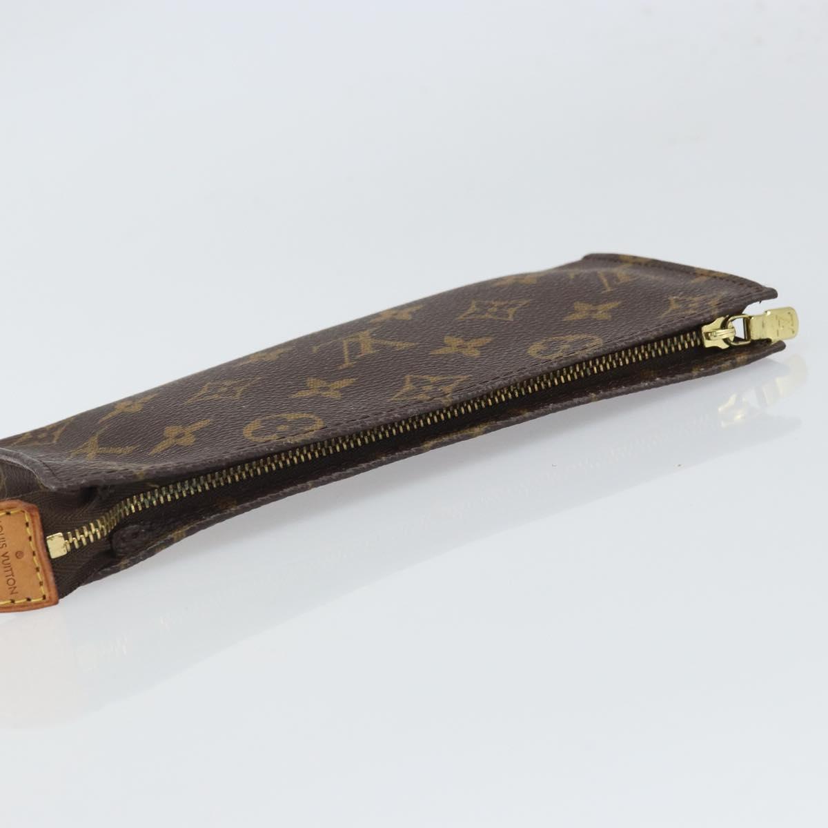 LOUIS VUITTON Monogram Bucket GM Accessory Pouch LV Auth am9606