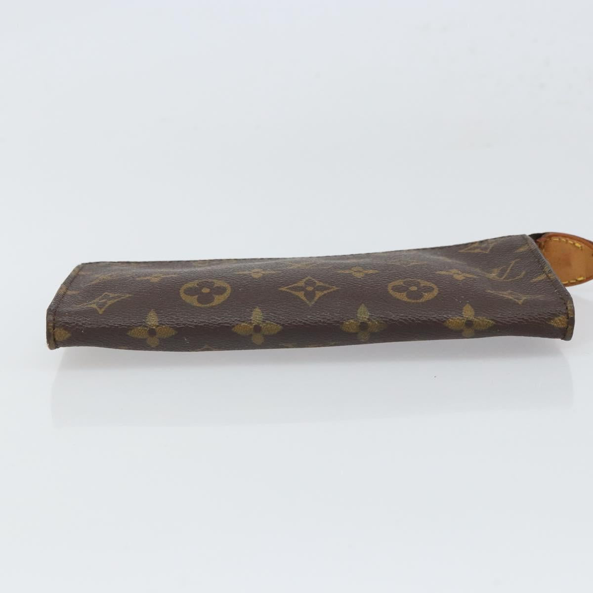 LOUIS VUITTON Monogram Bucket GM Accessory Pouch LV Auth am9606