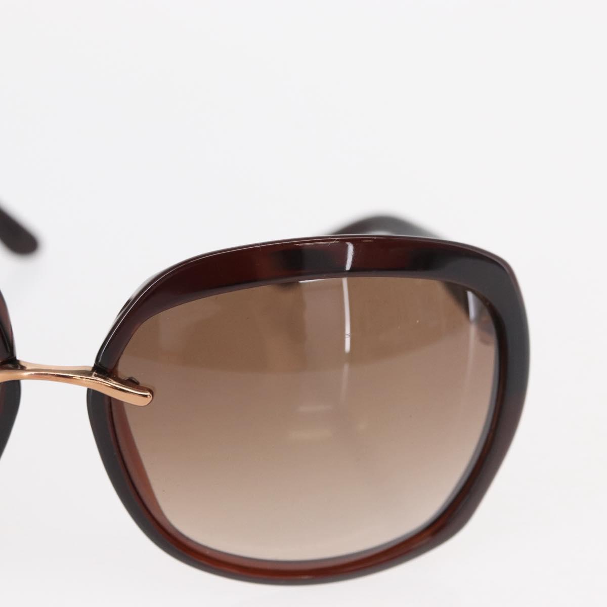 GUCCI Sunglasses plastic Dark Brown Auth am9614