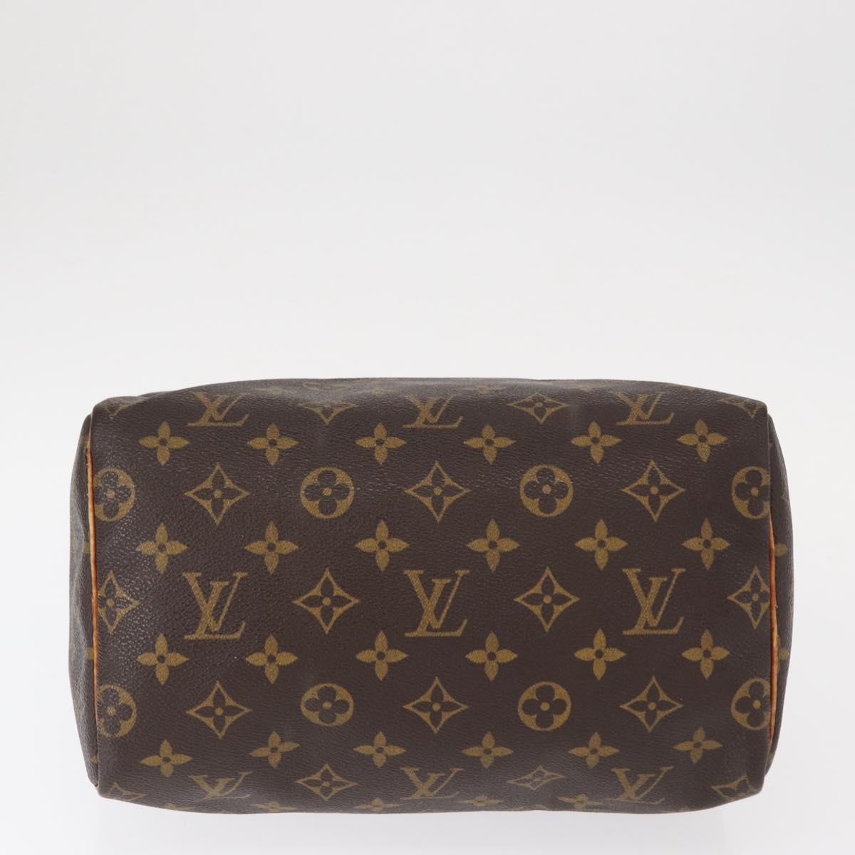 LOUIS VUITTON Monogram Speedy 25 Hand Bag M41528 LV Auth am9638