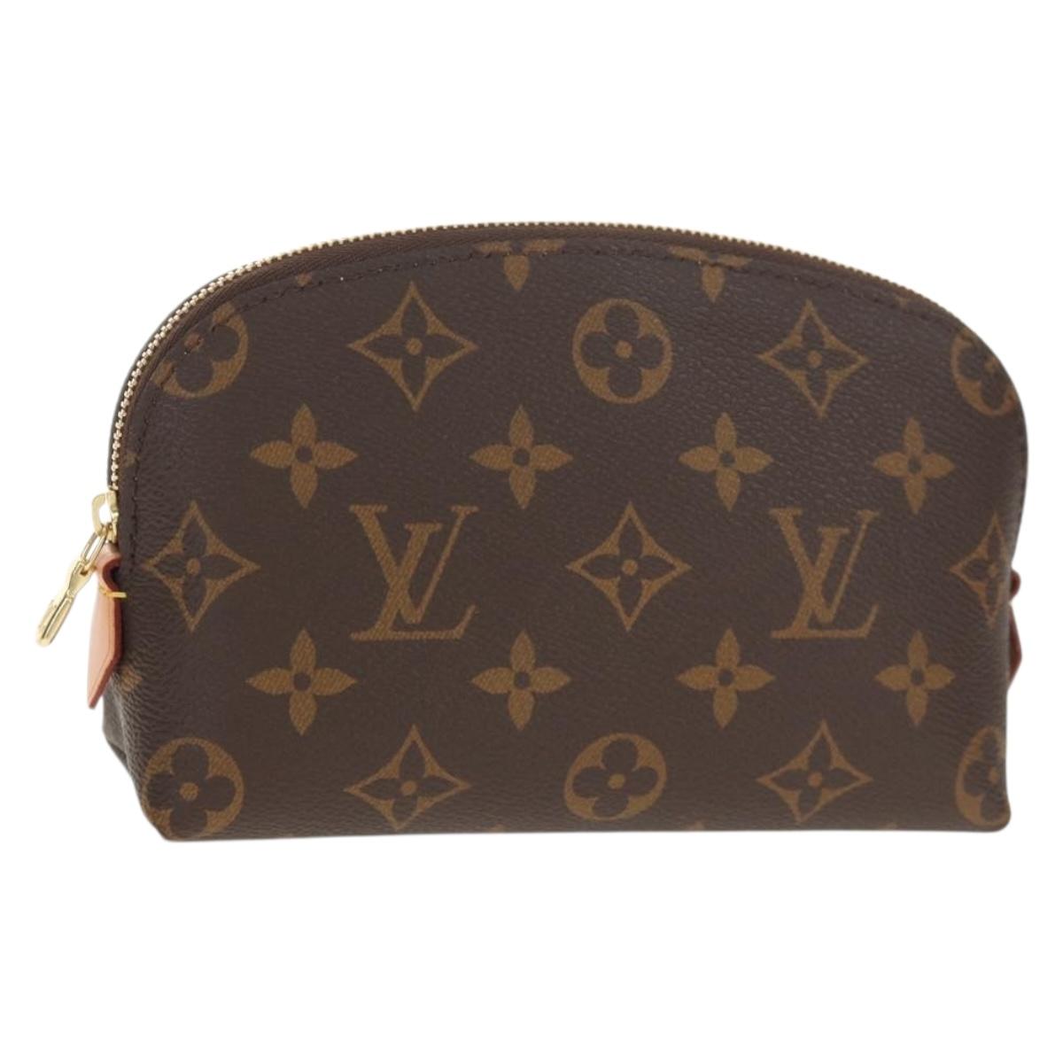 LOUIS VUITTON Monogram Pochette Cosmetic PM Cosmetic Pouch M47515 Auth am9647M
