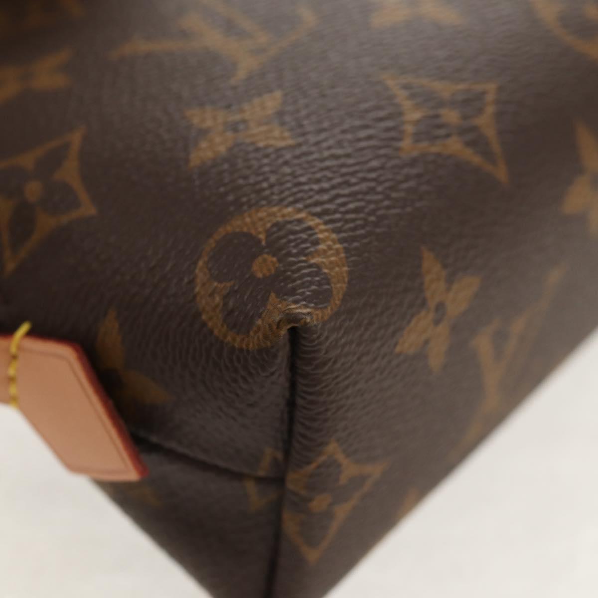 LOUIS VUITTON Monogram Pochette Cosmetic PM Cosmetic Pouch M47515 Auth am9647M
