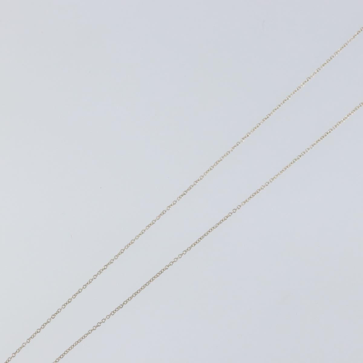 TIFFANY&Co. Loving Heart Necklace Ag925 Silver Auth am9653