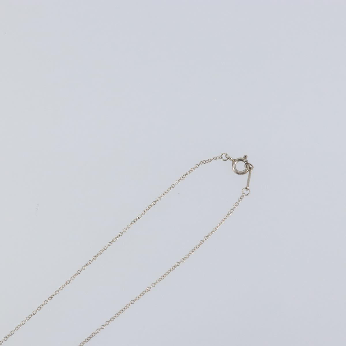 TIFFANY&Co. Loving Heart Necklace Ag925 Silver Auth am9653