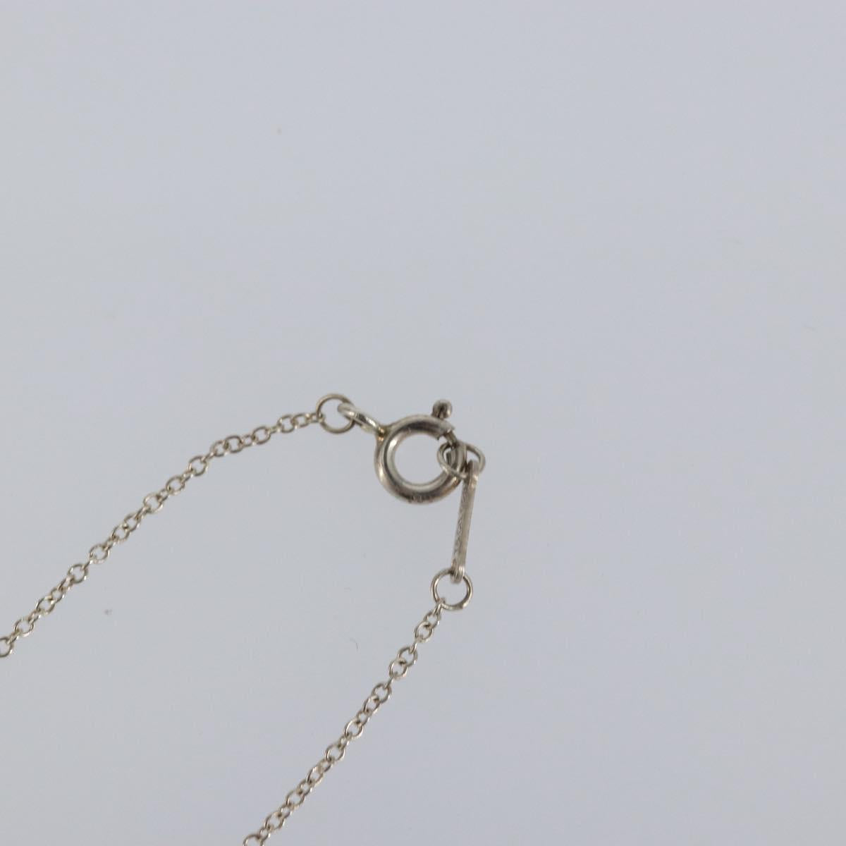 TIFFANY&Co. Loving Heart Necklace Ag925 Silver Auth am9653