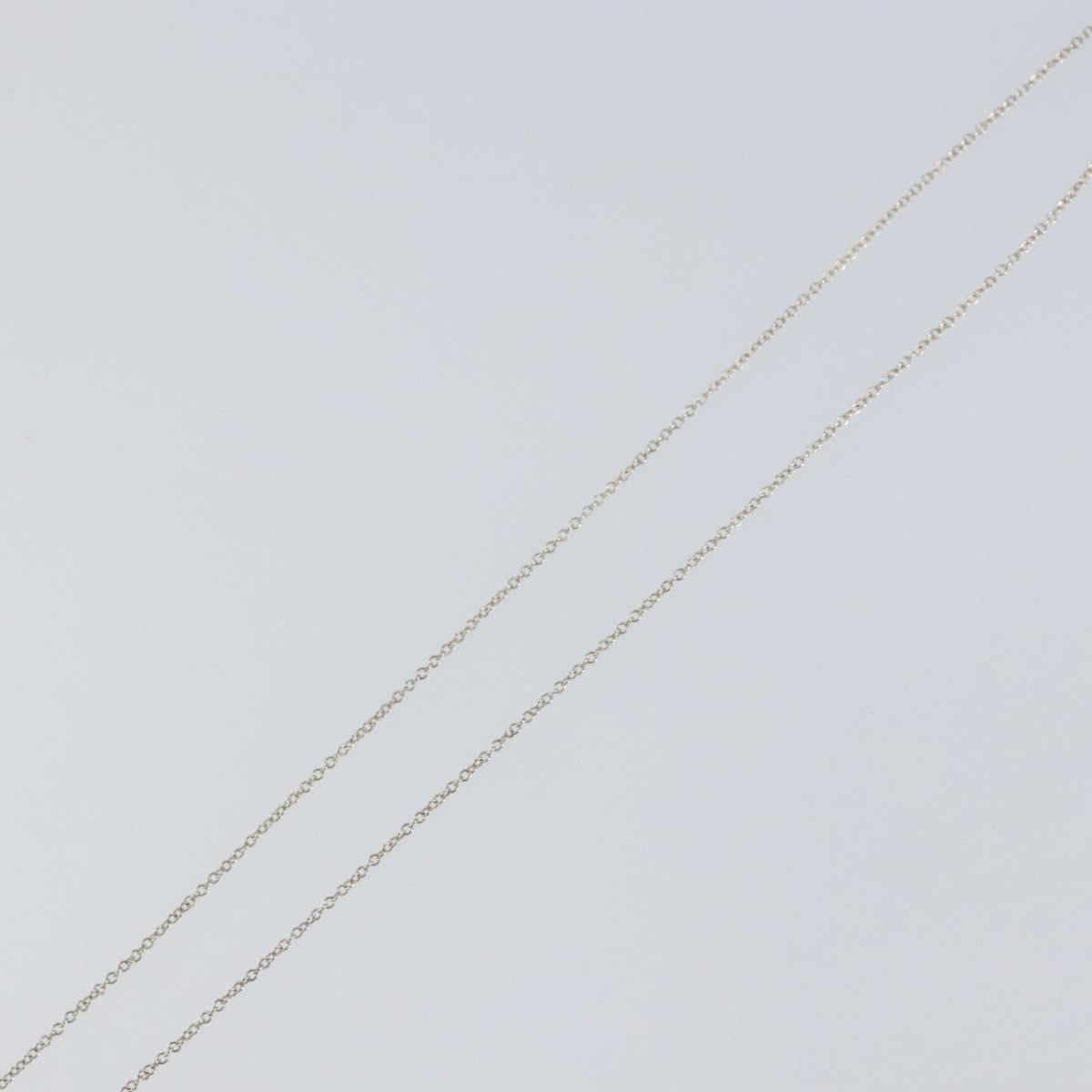 TIFFANY&Co. Loving Heart Necklace Ag925 Silver Auth am9653