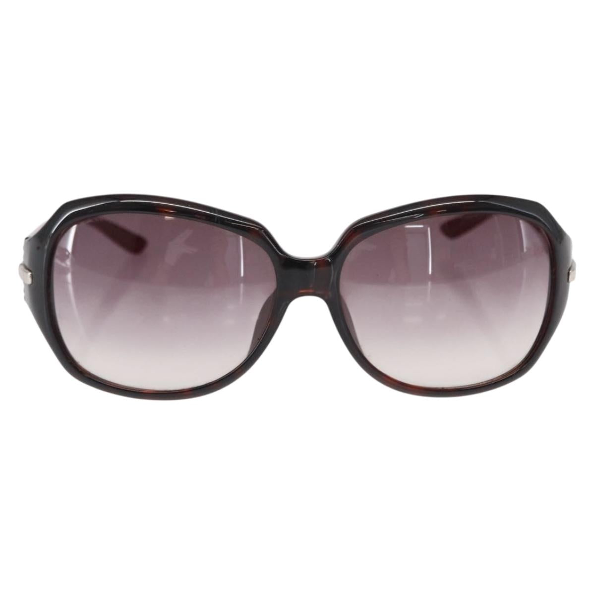 Christian Dior Canage Sunglasses plastic Brown Auth am9656