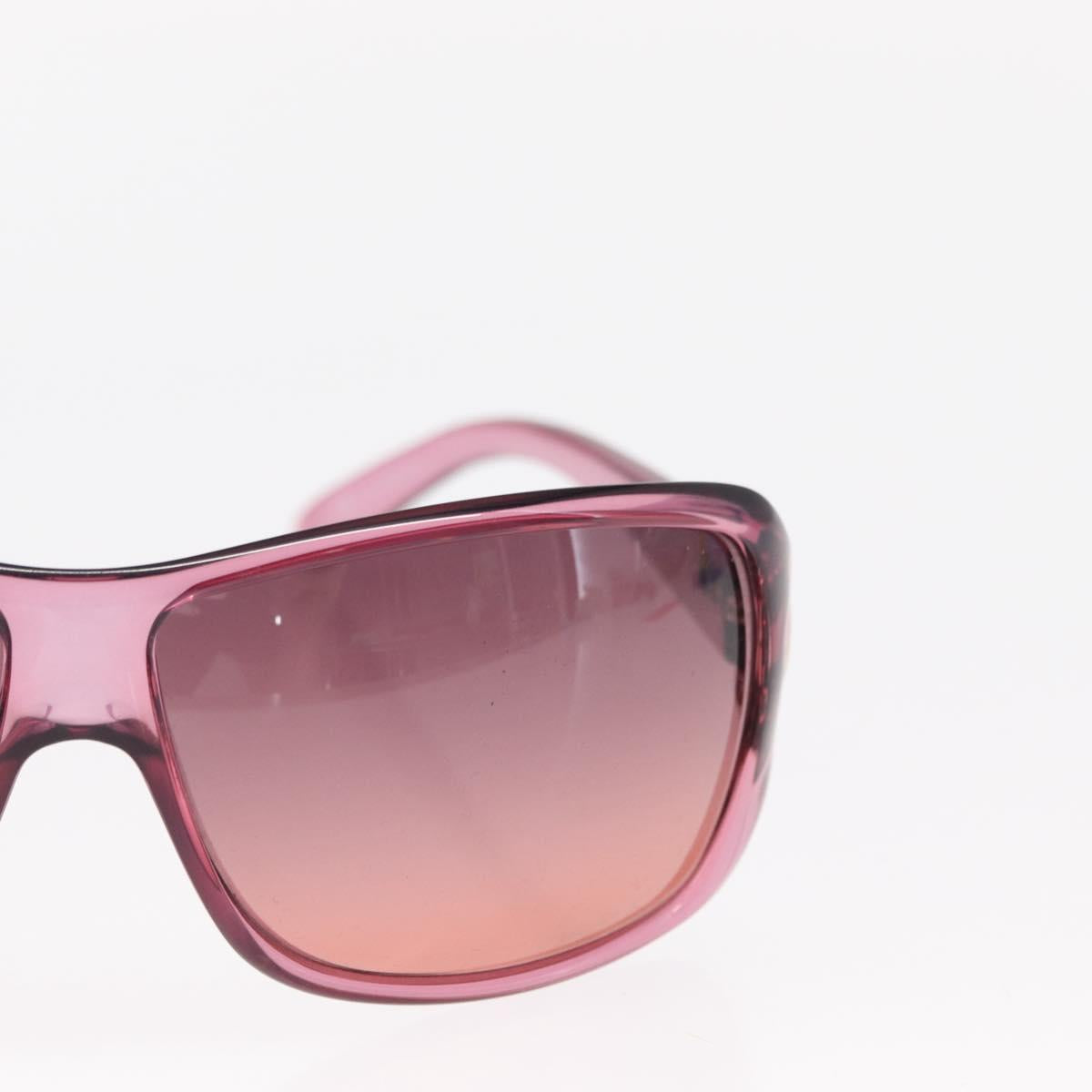 GUCCI Horsebit Sunglasses plastic Pink Auth am9659