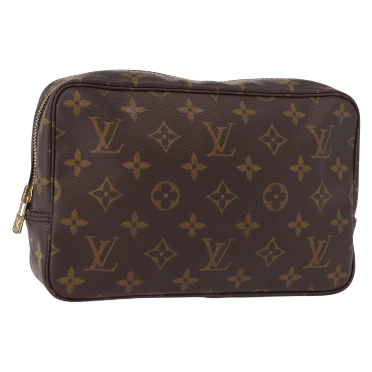 LOUIS VUITTON Monogram Trousse Toilette 23 Clutch Bag M47524 LV Auth am9674