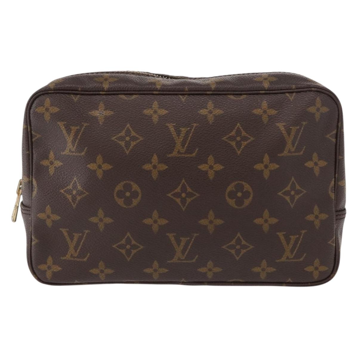 LOUIS VUITTON Monogram Trousse Toilette 23 Clutch Bag M47524 LV Auth am9674