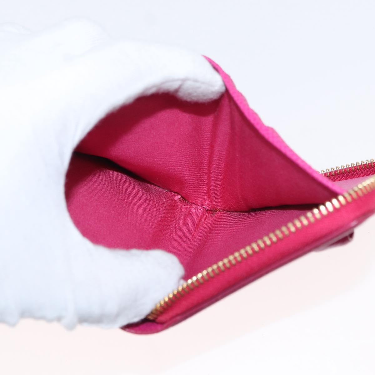 Salvatore Ferragamo Cartier Accessory Wallet 2 Set Pink Gold Auth am9679