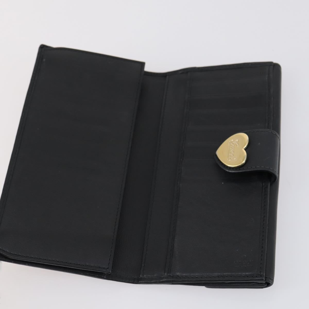 Salvatore Ferragamo LOUIS VUITTON Gucci Wallet GG Leather 3 Set Auth am9686