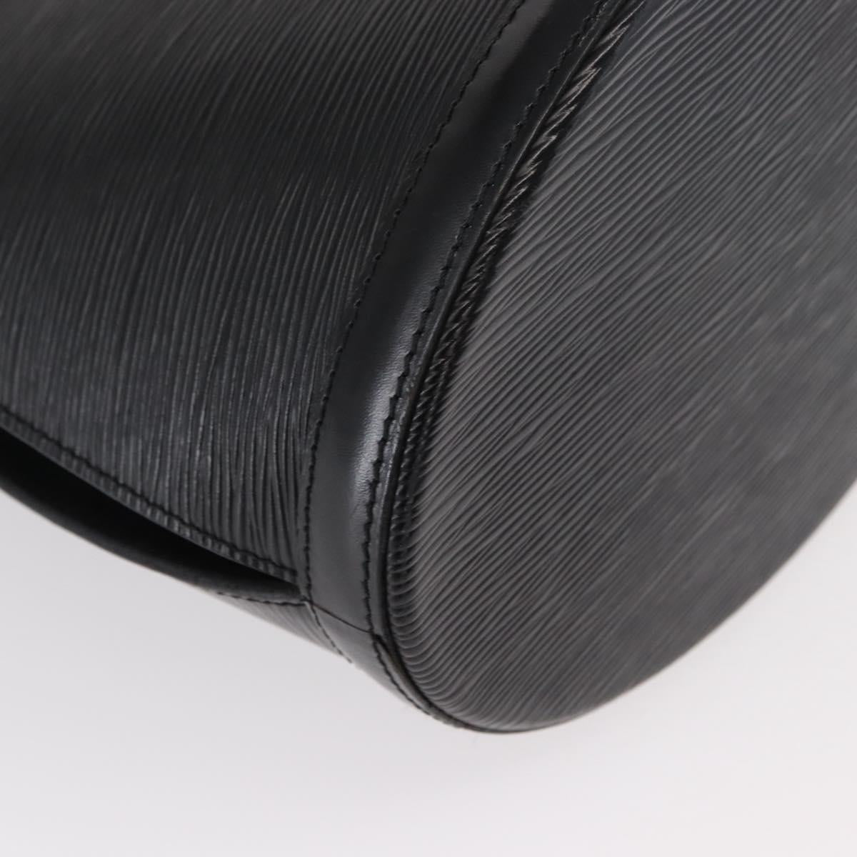 LOUIS VUITTON Epi Cluny Shoulder Bag Black M52252 LV Auth am9710