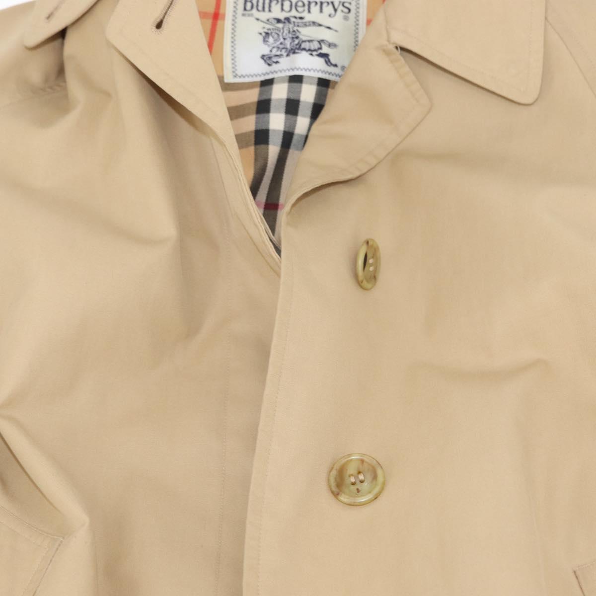Burberrys Trench Coat Cotton Beige Auth am9717