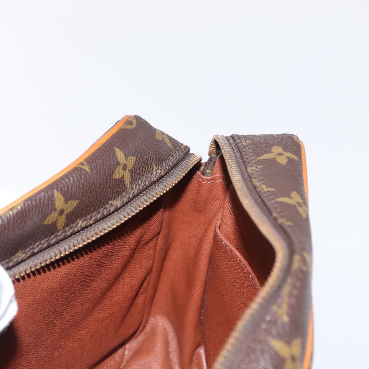 LOUIS VUITTON Monogram Compiegne 28 Clutch Bag M51845 LV Auth am9725