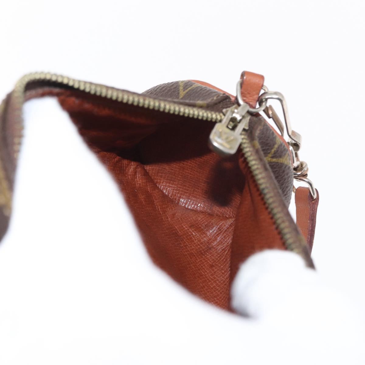 LOUIS VUITTON Monogram Papillon Pouch LV Auth am9726