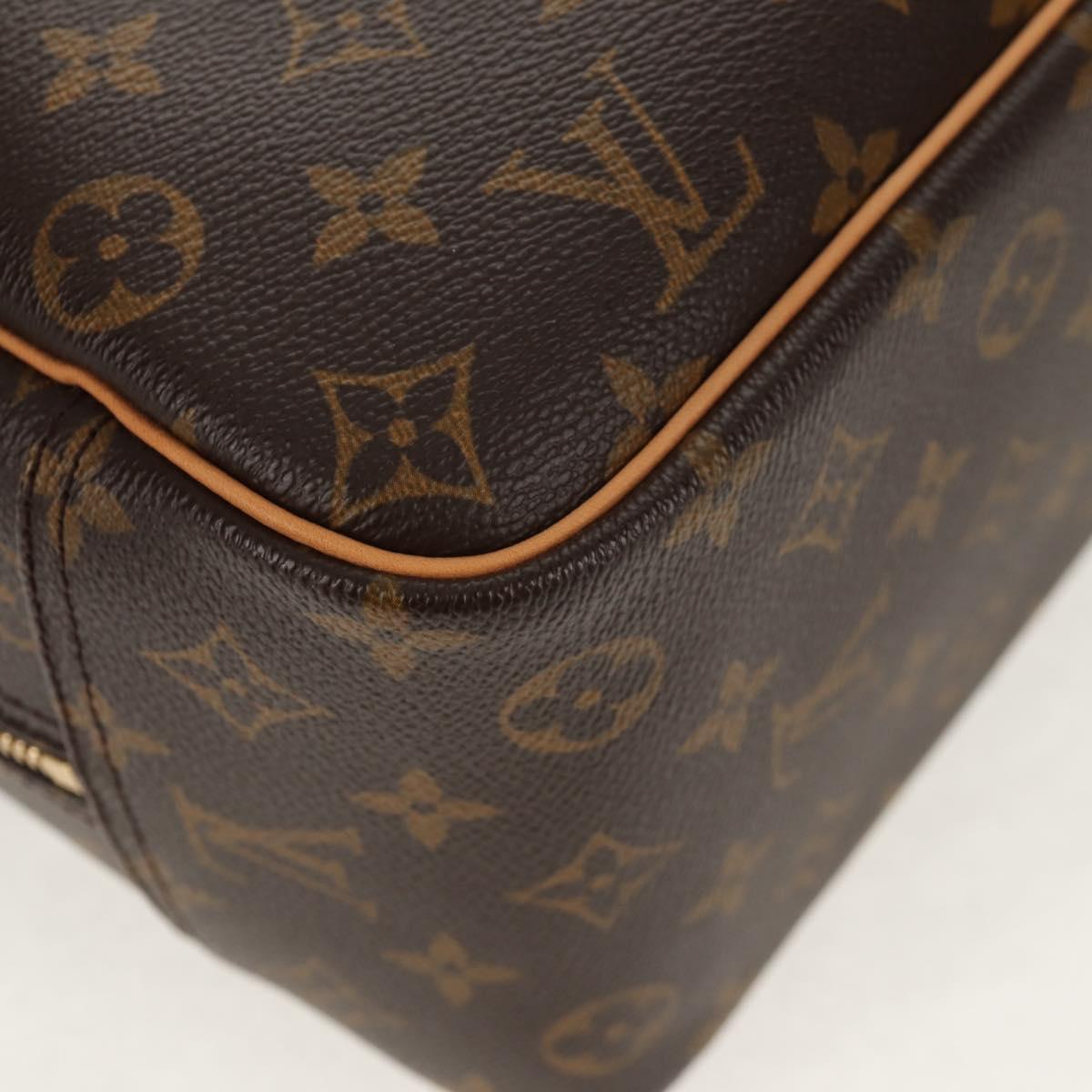 LOUIS VUITTON Monogram Deauville Hand Bag M47270 LV Auth am9728V