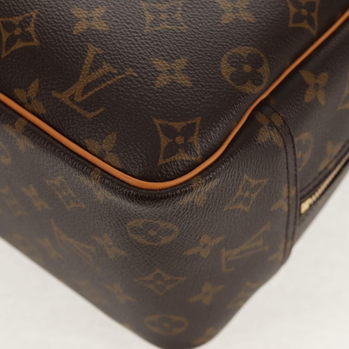 LOUIS VUITTON Monogram Deauville Hand Bag M47270 LV Auth am9728V