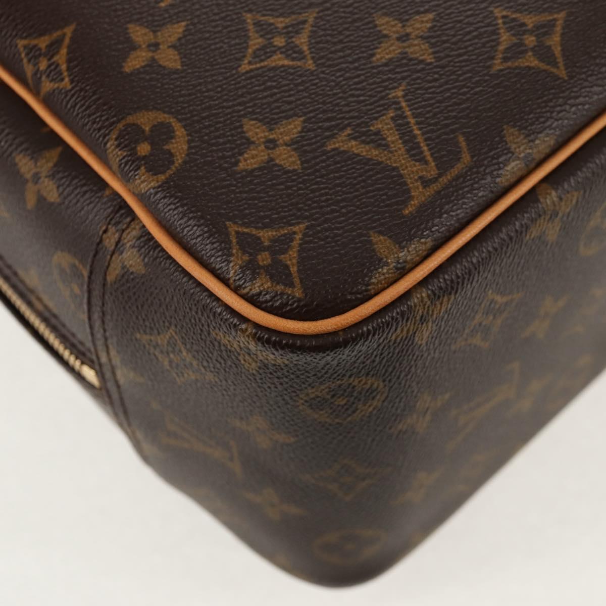 LOUIS VUITTON Monogram Deauville Hand Bag M47270 LV Auth am9728V