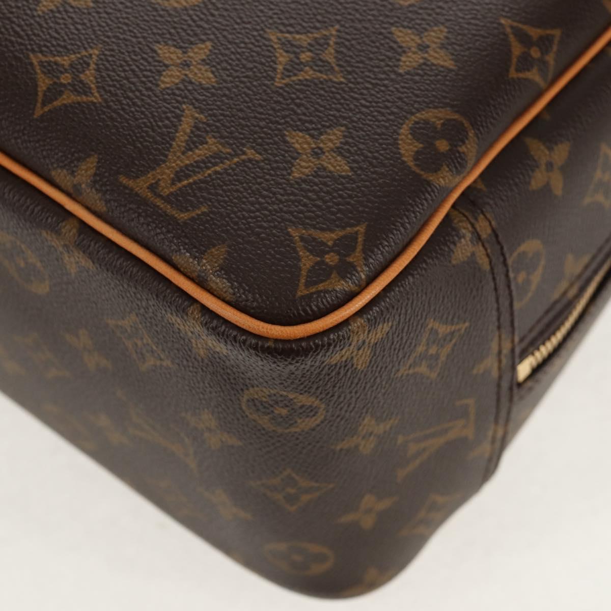 LOUIS VUITTON Monogram Deauville Hand Bag M47270 LV Auth am9728V