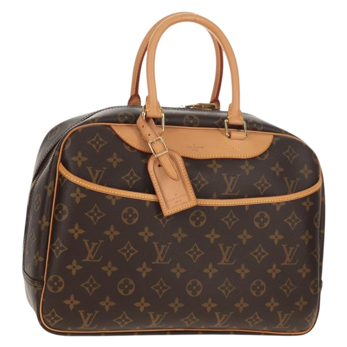 LOUIS VUITTON Monogram Deauville Hand Bag M47270 LV Auth am9728V