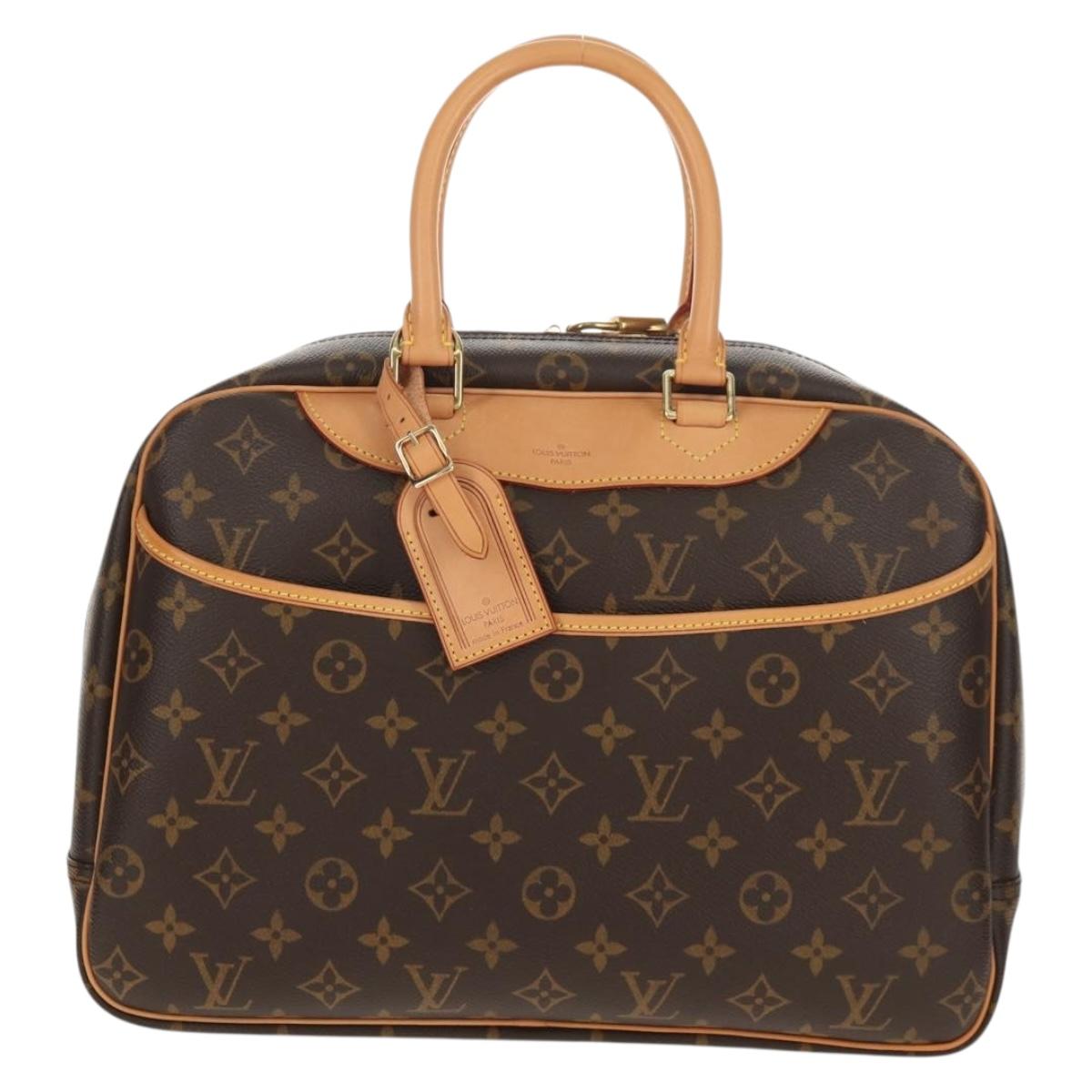 LOUIS VUITTON Monogram Deauville Hand Bag M47270 LV Auth am9728V
