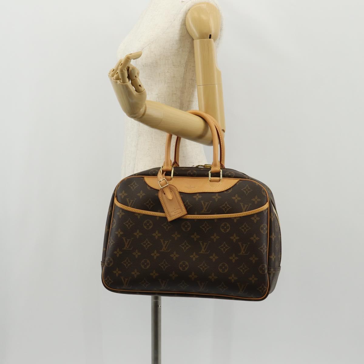 LOUIS VUITTON Monogram Deauville Hand Bag M47270 LV Auth am9728V