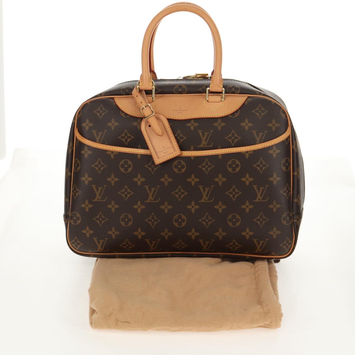 LOUIS VUITTON Monogram Deauville Hand Bag M47270 LV Auth am9728V