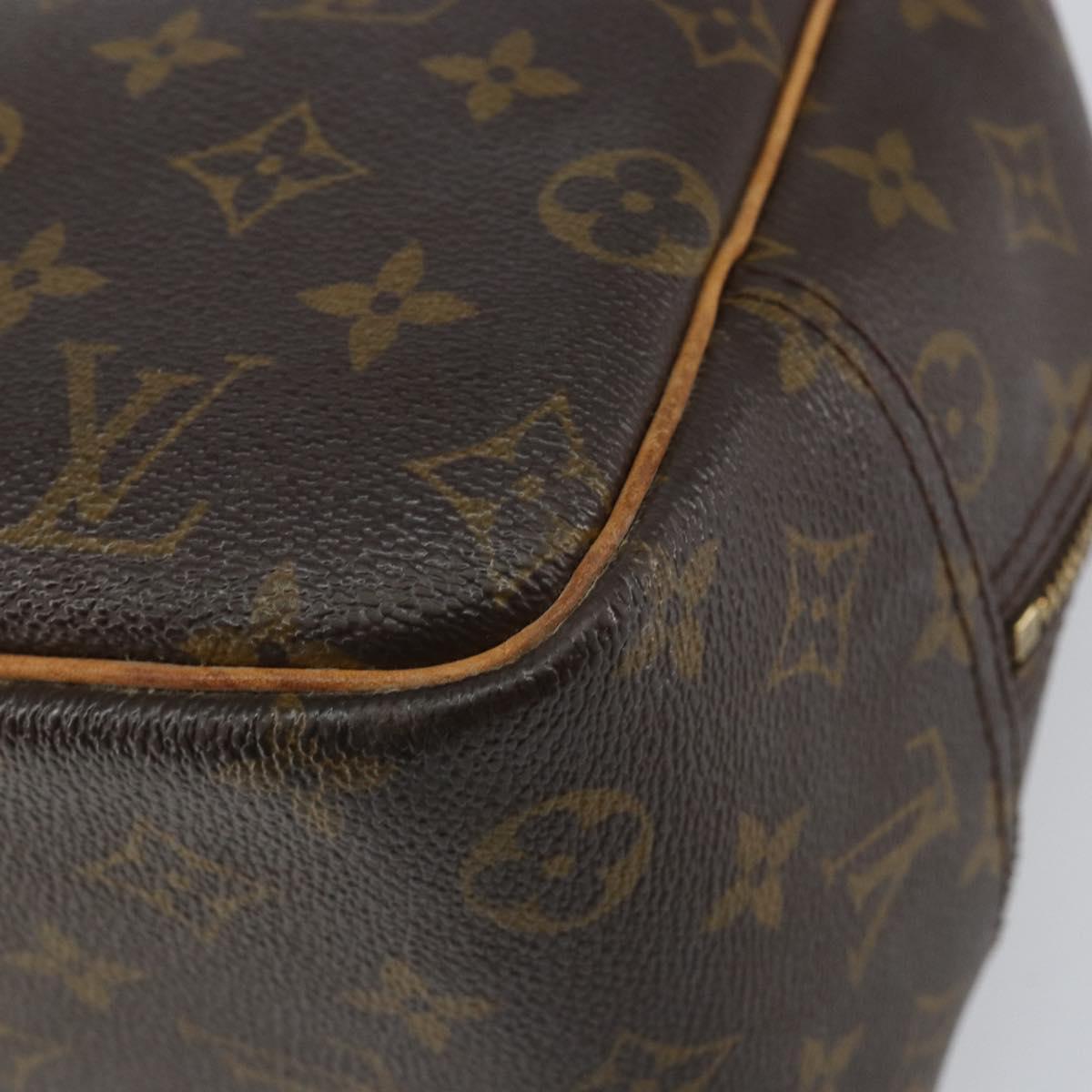 LOUIS VUITTON Monogram Deauville Hand Bag M47270 LV Auth am9729