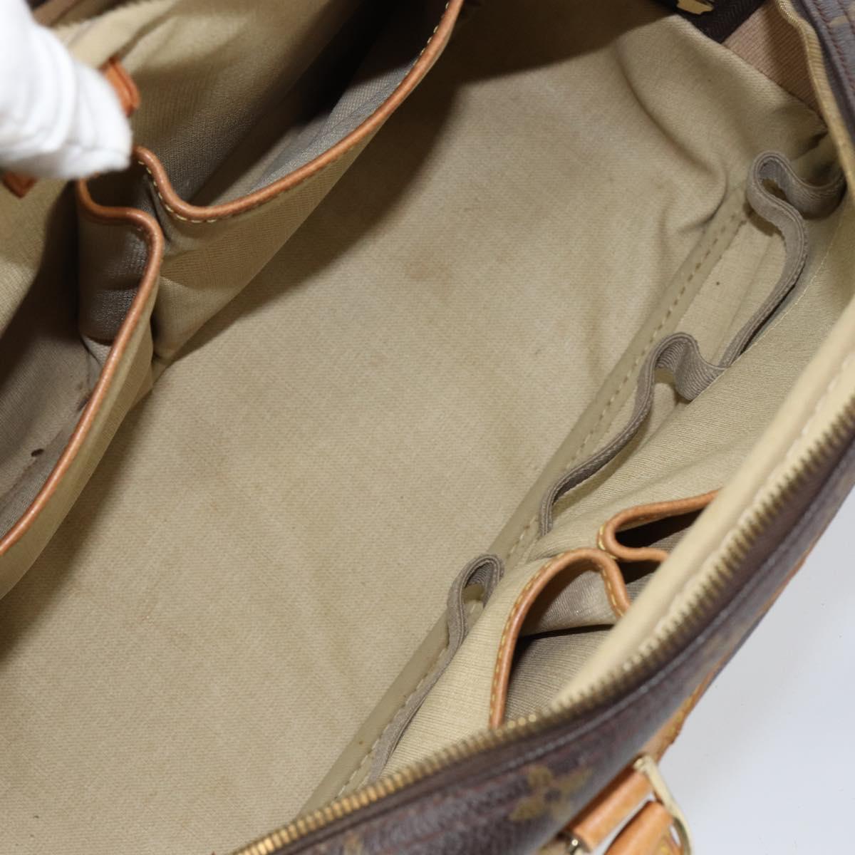 LOUIS VUITTON Monogram Deauville Hand Bag M47270 LV Auth am9729