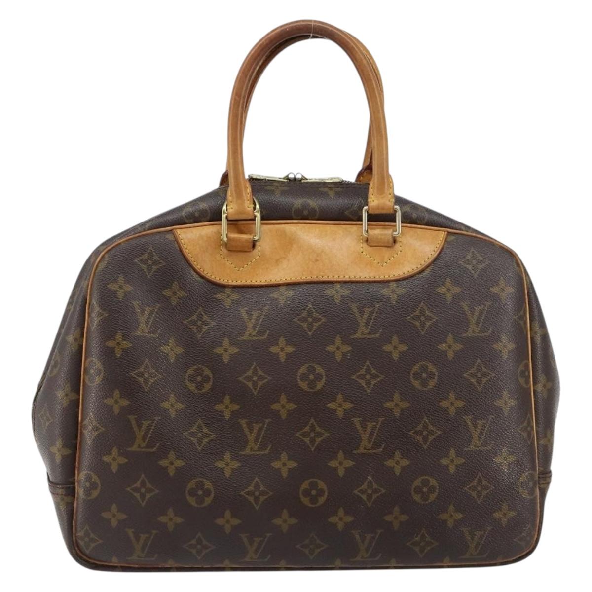 LOUIS VUITTON Monogram Deauville Hand Bag M47270 LV Auth am9729