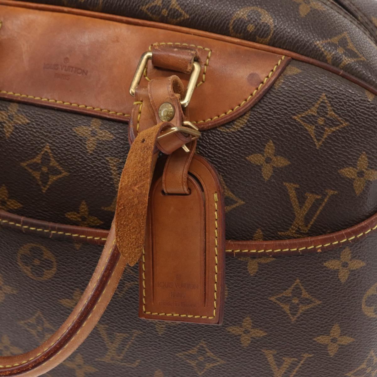 LOUIS VUITTON Monogram Deauville Hand Bag M47270 LV Auth am9730