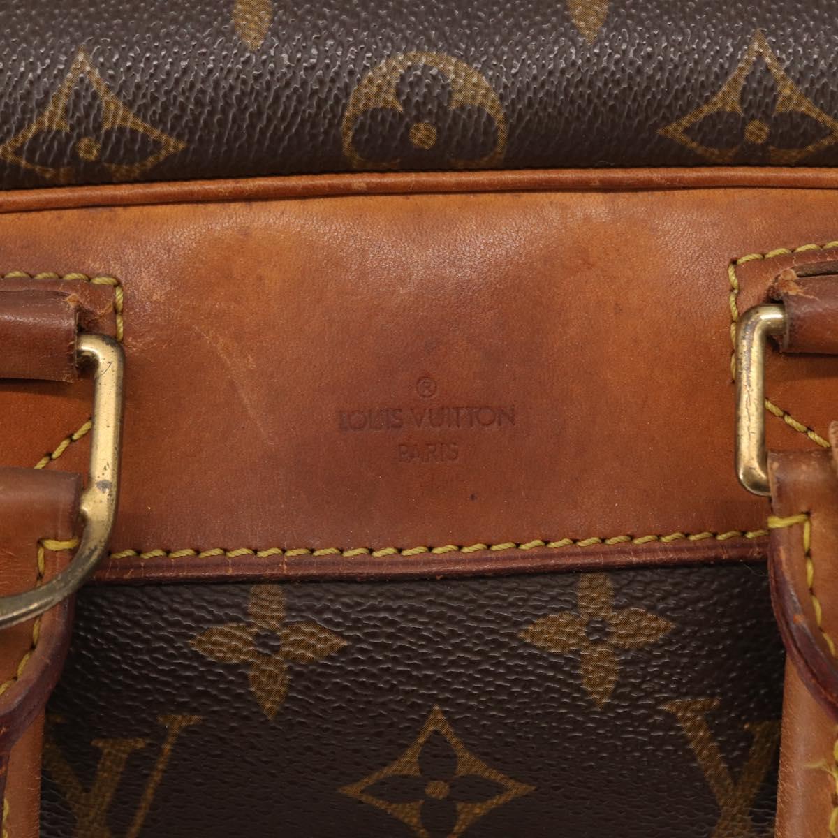 LOUIS VUITTON Monogram Deauville Hand Bag M47270 LV Auth am9730