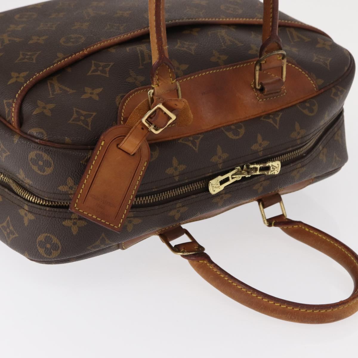 LOUIS VUITTON Monogram Deauville Hand Bag M47270 LV Auth am9730