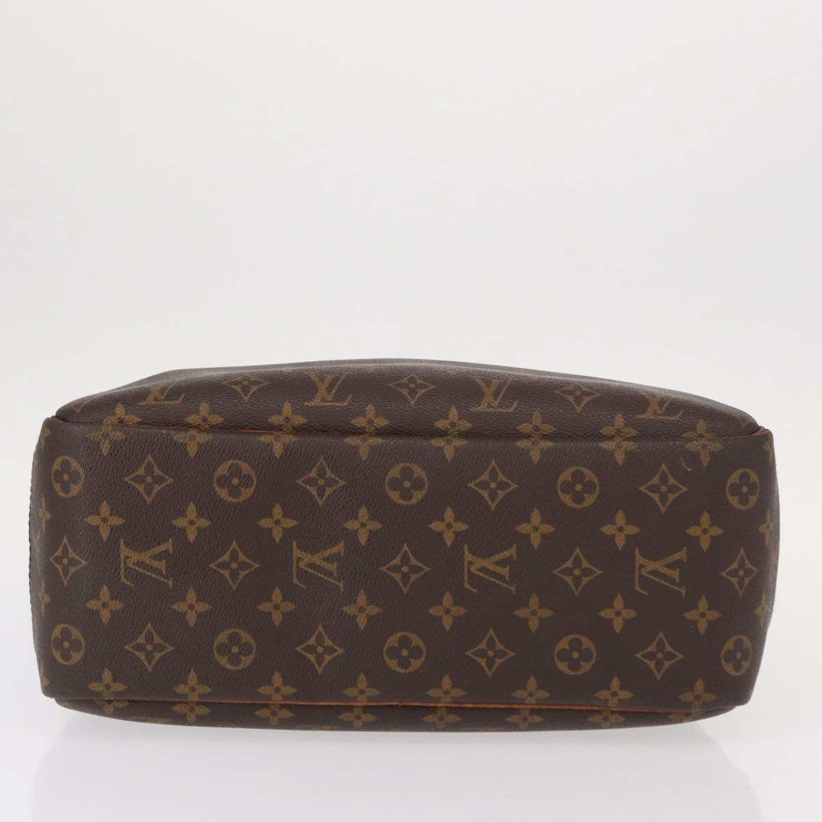 LOUIS VUITTON Monogram Deauville Hand Bag M47270 LV Auth am9730