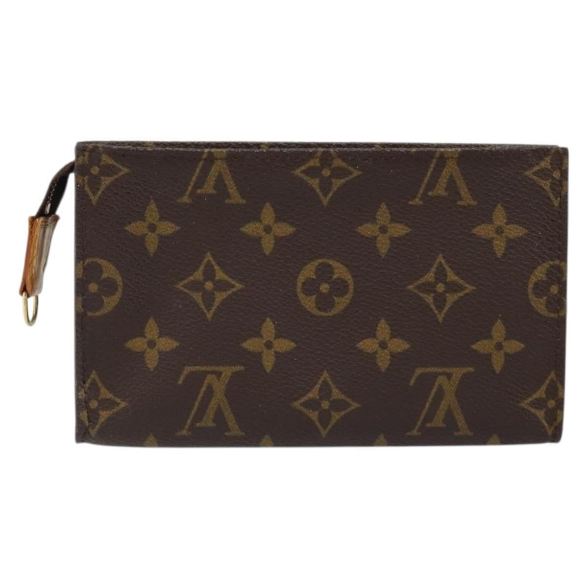 LOUIS VUITTON Monogram Bucket PM Accessory Pouch LV Auth am9731