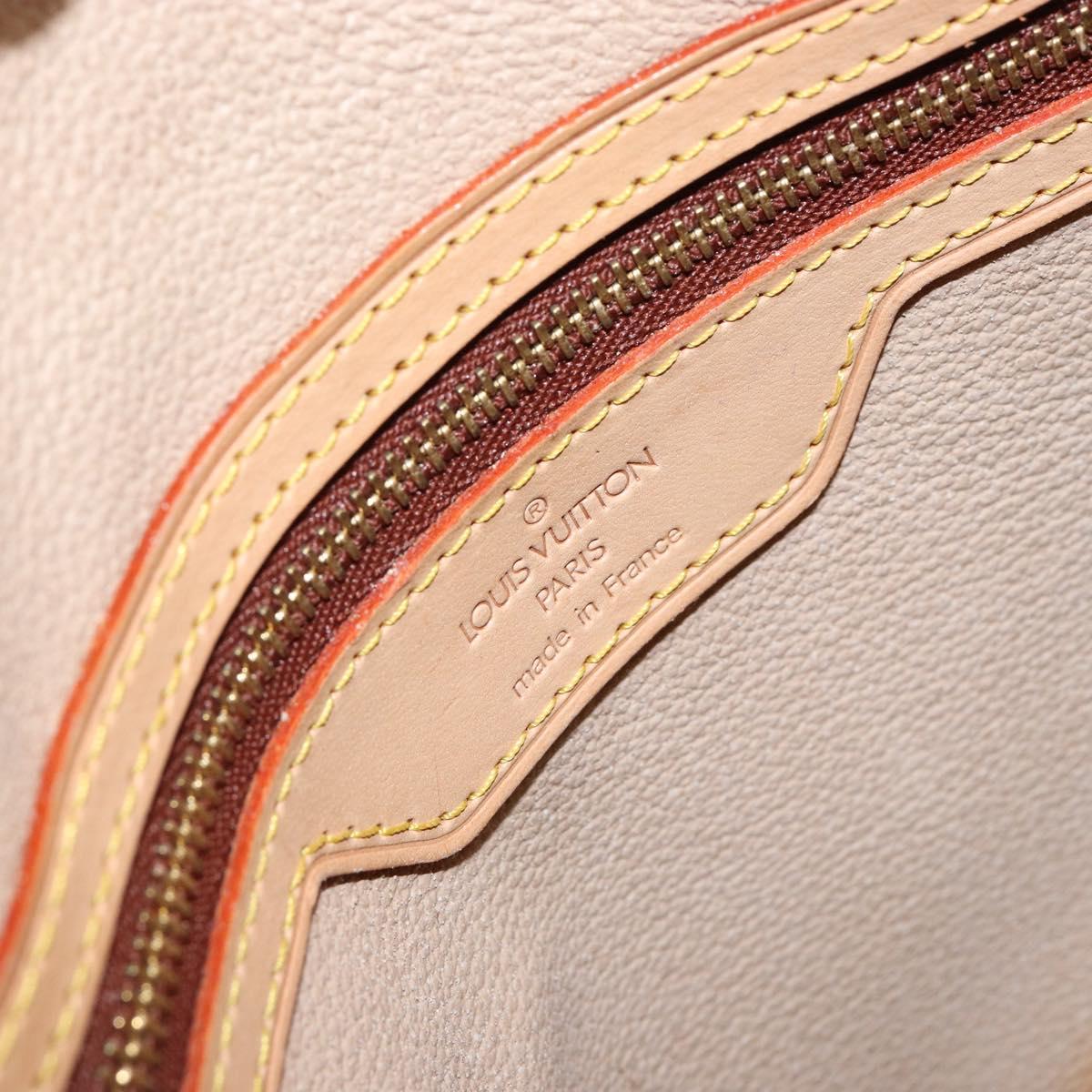 LOUIS VUITTON Monogram Bucket PM Shoulder Bag M42238 LV Auth am9733