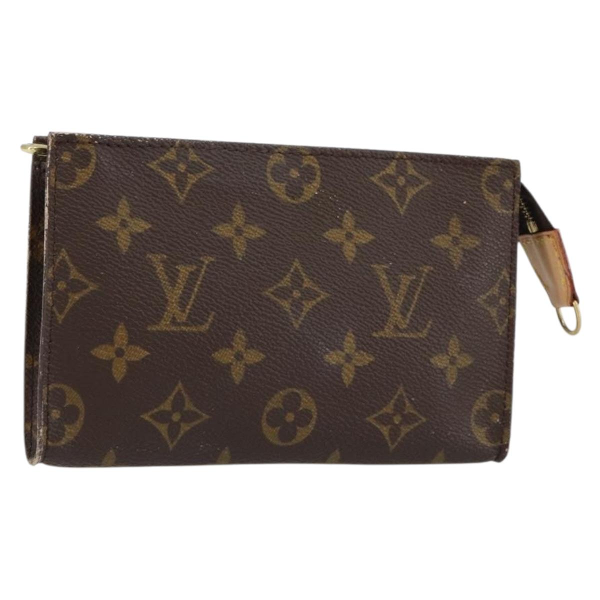LOUIS VUITTON Monogram Bucket PM Accessory Pouch LV Auth am9734