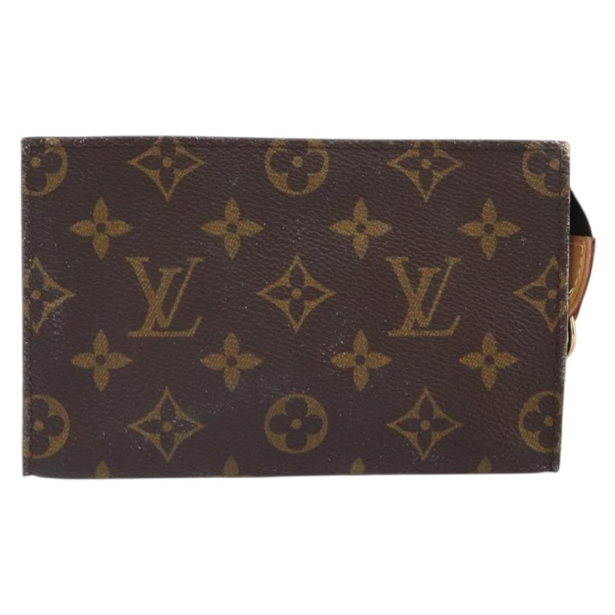 LOUIS VUITTON Monogram Bucket PM Accessory Pouch LV Auth am9736