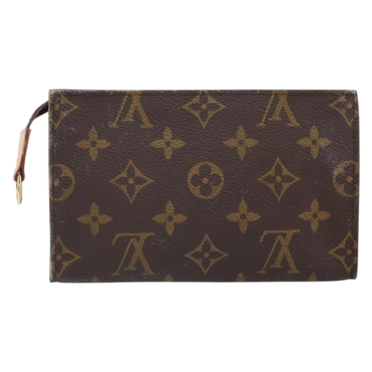 LOUIS VUITTON Monogram Bucket PM Accessory Pouch LV Auth am9736