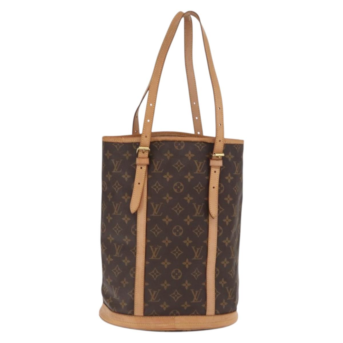 LOUIS VUITTON Monogram Bucket GM Shoulder Bag M42236 LV Auth am9737